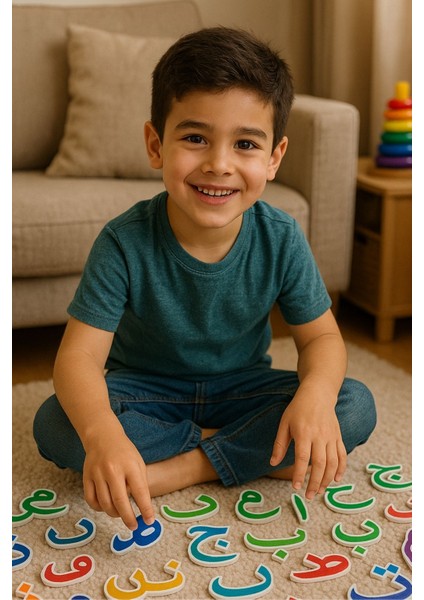 Elif-Ba Kuran Harfleri Eğitici Arapça Alfabe Oyuncak Ahşap Harfler fiyatları