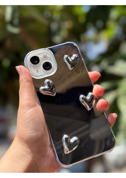 iPhone 15 Uyumlu Arkası 3D Dalgalı Yumuşak Dayanıklı Kılıf