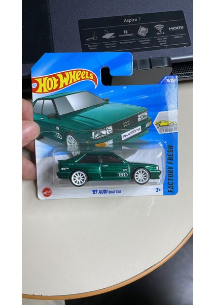 1987 Audi Quattro Sth Super Treasure Hunt – Diecast Model (Blister Alt Kısım Ufak Çatlak)