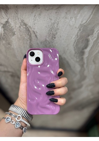 iPhone 15 Uyumlu Arkası 3D Dalgalı Yumuşak Dayanıklı Kılıf fırsatları