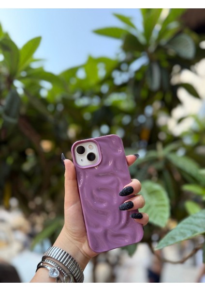 iPhone 15 Uyumlu Arkası 3D Dalgalı Yumuşak Dayanıklı Kılıf indirimleri