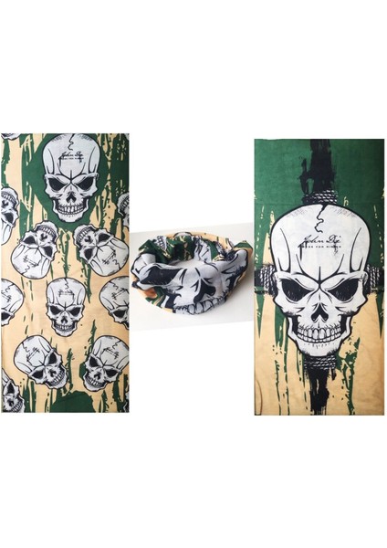 Motorcu Boyunluk Baf Buff Bandana 25X48 cm Model 5 fiyatları