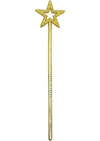 Altın Renk Yıldız Peri Asası Peri Değneği 34 cm 1 Adet fırsatları
