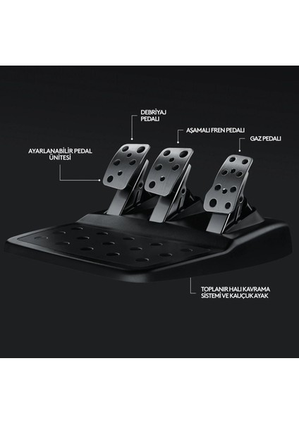 G G29 Ps5 Ps4 ve Pc Uyumlu Driving Force Yarış Direksyon Seti-Siyah fiyatları