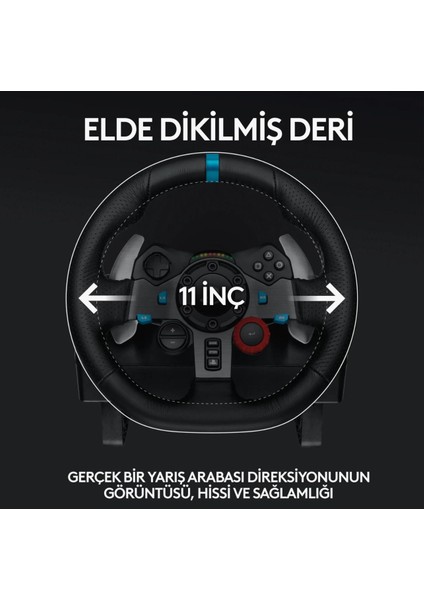 G G29 Ps5 Ps4 ve Pc Uyumlu Driving Force Yarış Direksyon Seti-Siyah modelleri