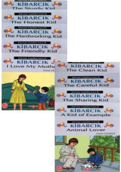 Kibarcık Davranış Kazandırma Dizisi (10 Kitap) - Ingilizce