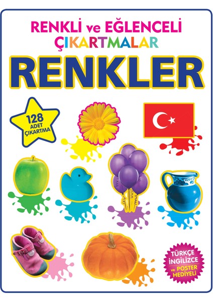Renkli ve Eğlenceli Çıkartmalar Renkler