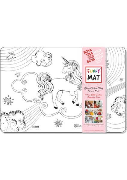 Funny Mat - Unicorn - 33,5X48CM