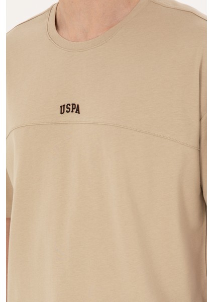 Erkek Açık Haki Tişört 50287083-VR183