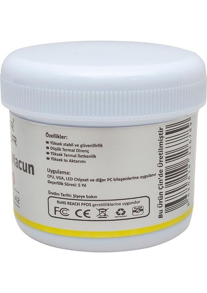 Powermaster Pwr- 4100 Beyaz Termal Macun Beyaz Soğutucu Macun 100G 1.42W M-K fiyatları