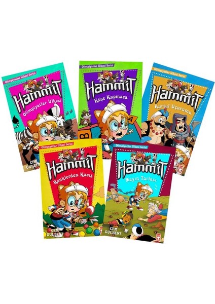 Hammit Olimpiyatlar Ülkesi 3. Set (5 Kitap)
