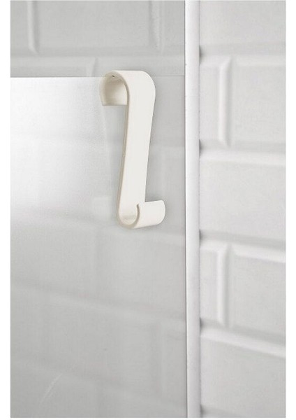 Opak Bej ve Beyaz Havlu Askı Seti, Şık ve Kullanışlı Ev Dekoru Aksesuarı