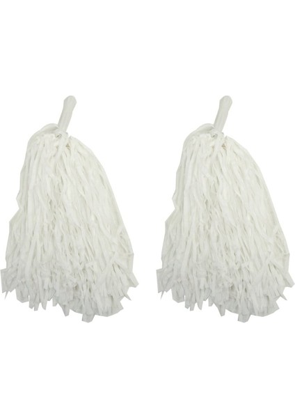 1 Çift ( 2 Adet ) Beyaz Renk 23 Nisan Gösteri Ponponu fiyatları