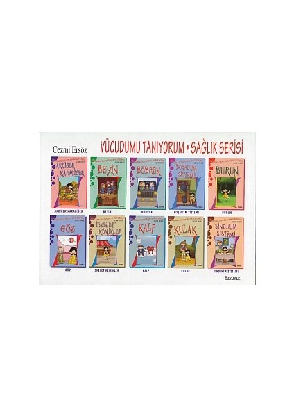 Vücudumu Tanıyorum Sağlık Serisi (10 Kitap)