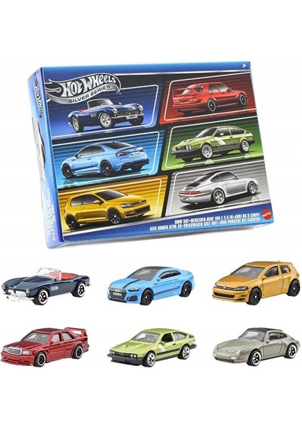 Silver Series Euro Style Mutipack 6'lı Araba Seti JBY79