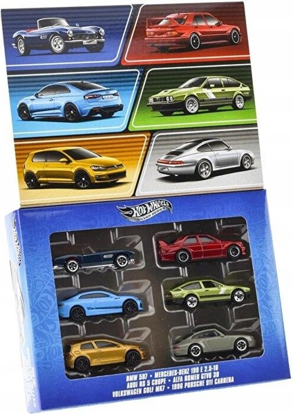 Silver Series Euro Style Mutipack 6'lı Araba Seti JBY79 modelleri