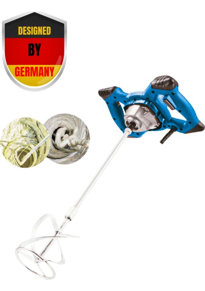 Alman Tasarımı Profesyonel 5000W Yeni Nesil Boya Harç Karıştırıcı 4800 D/dk fiyatları