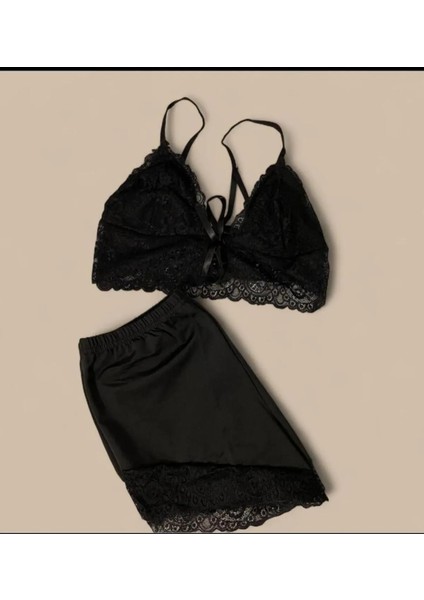 Kadın Şortlu Pijama Takımı