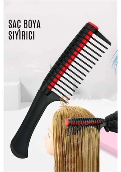 Modacar Boya Sıyırma Tarağı Profesyonel Kuaför Tarağı
