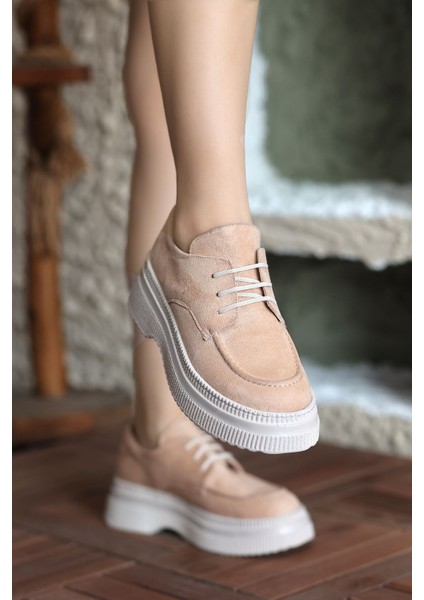 Mocca Tabanlı Bağlı Loafer modelleri