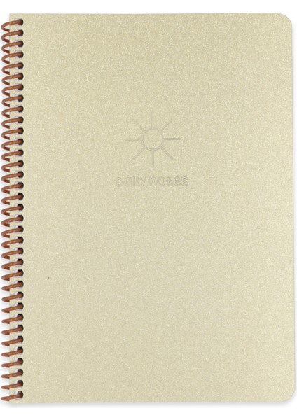 Okul Defteri A4 80 Yaprak Çizgili Pp Kapak Spiralli Glitter Defter – Sticker Hediyeli modelleri