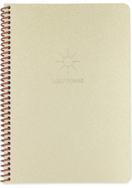 Okul Defteri A4 80 Yaprak Çizgili Pp Kapak Spiralli Glitter Defter – Sticker Hediyeli fırsatları