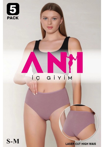 - Lazer 5 Li Fitilli Külot Kadın