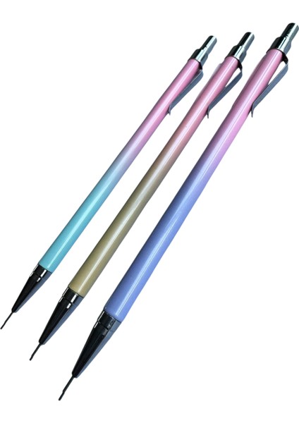 Ultra Slim Versatil Kalem Seti, 0,7mm Uç Kalınlığı, 3 Farklı Renk, 3'lü Paket indirimleri