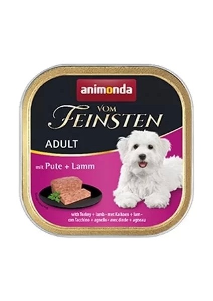 Animonda Hindi ve Kuzu Etli Yetişkin Köpek Konservesi 150 gr