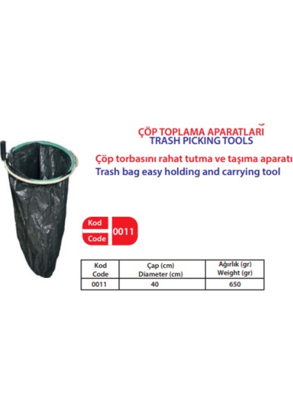 Çöp Torbasını Rahat Tutma ve Taşıma Aparatı fiyatları