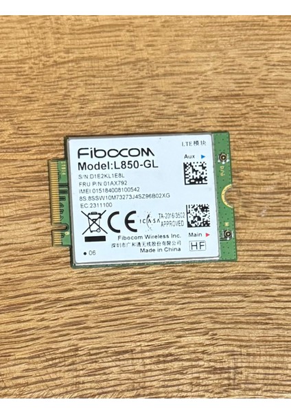 Thinkpad Fibocom L850-GL M.2 Wwan fiyatları