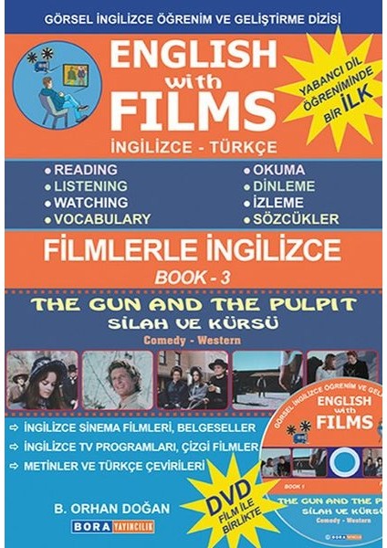 English With Films Book 3 (Dvd'li)