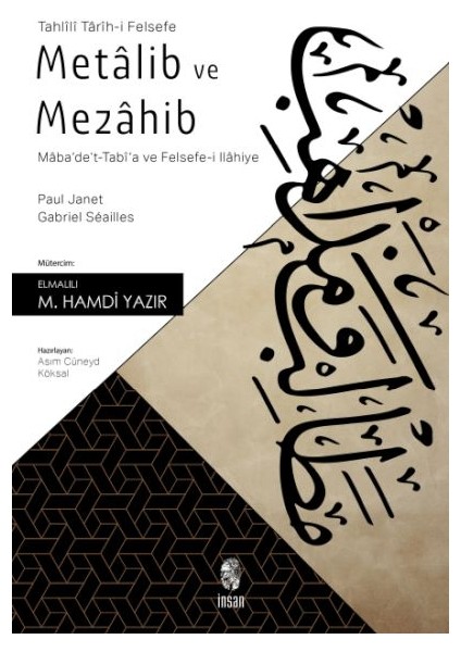 Metalib ve Mezahib - Maba'de't-Tabi'a ve Felsefe-I Ilahiye