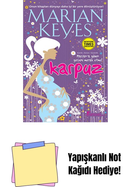 Karpuz + Yapışkanlı Not Kağıdı