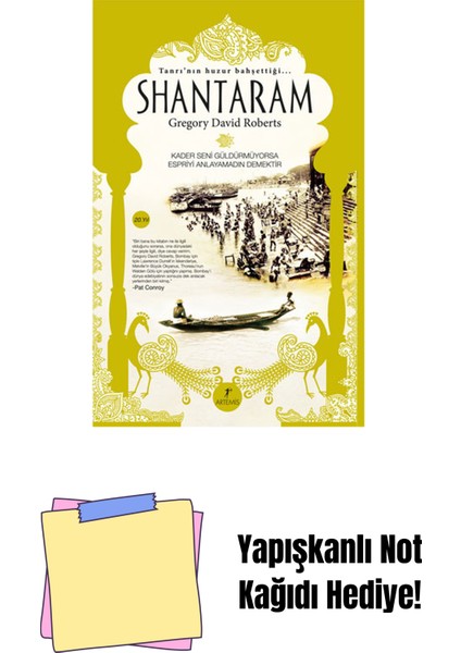 Shantaram + Yapışkanlı Not Kağıdı