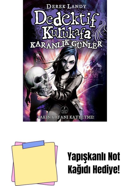 Dedektif Kurukafa - Karanlık Günler (Ciltli) + Yapışkanlı Not Kağıdı