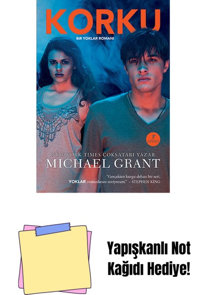 Korku (Ciltli) + Yapışkanlı Not Kağıdı