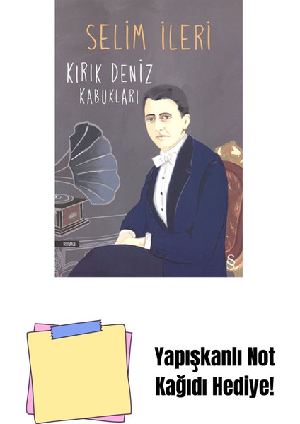 Kırık Deniz Kabukları + Yapışkanlı Not Kağıdı