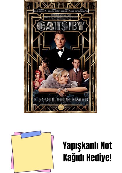 The Great Gatsby + Yapışkanlı Not Kağıdı