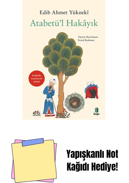 Atabetü’l Hakâyık + Yapışkanlı Not Kağıdı