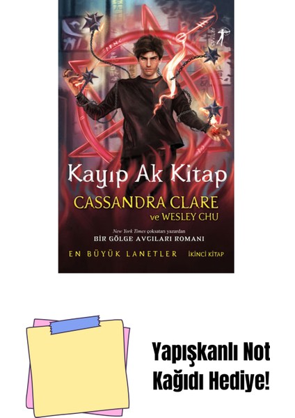 Kayıp Ak Kitap + Yapışkanlı Not Kağıdı