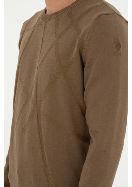 Erkek Haki Kazak /Triko 50292869-VR027