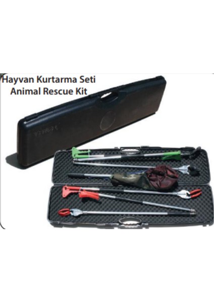 Hayvan Kurtarma ve Yakalama Aparat Seti
