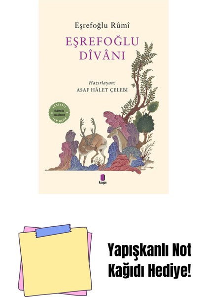 Eşrefoğlu Divanı + Yapışkanlı Not Kağıdı