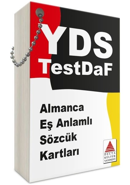 Delta Kültür Almanca Eşanlamlı Sözcük Kartları / Yds Testdaf