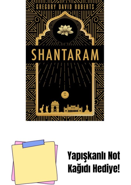 Shantaram (Ciltli) + Yapışkanlı Not Kağıdı