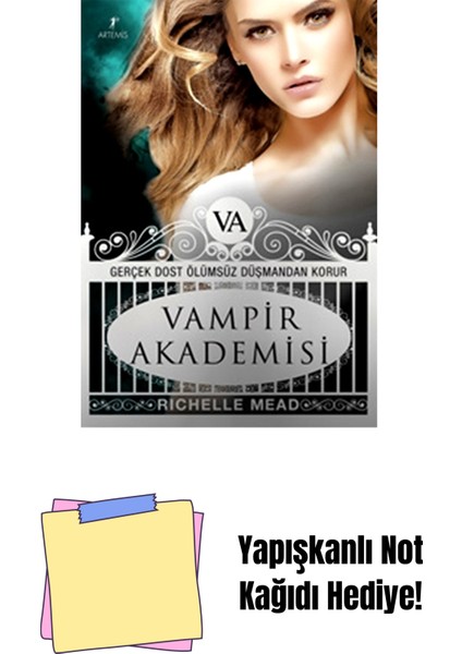 Vampir Akademisi + Yapışkanlı Not Kağıdı
