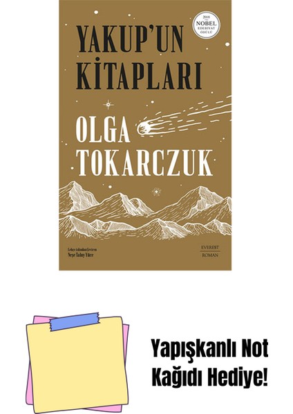 Yakup'un Kitapları (Ciltli) + Yapışkanlı Not Kağıdı