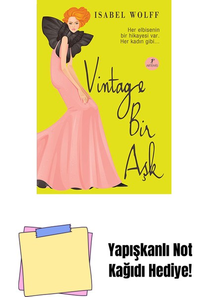 Vintage Bir Aşk + Yapışkanlı Not Kağıdı