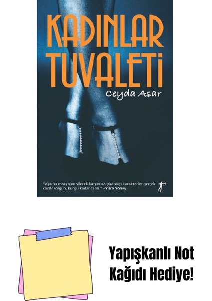 Kadınlar Tuvaleti + Yapışkanlı Not Kağıdı